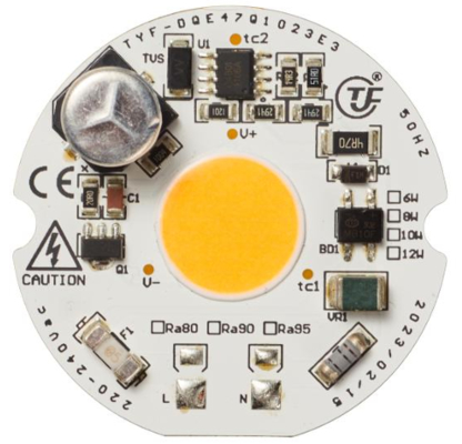 AC COB LED MODULE 10W 210-240V 50Hz zonder bestuurder dimming functie
